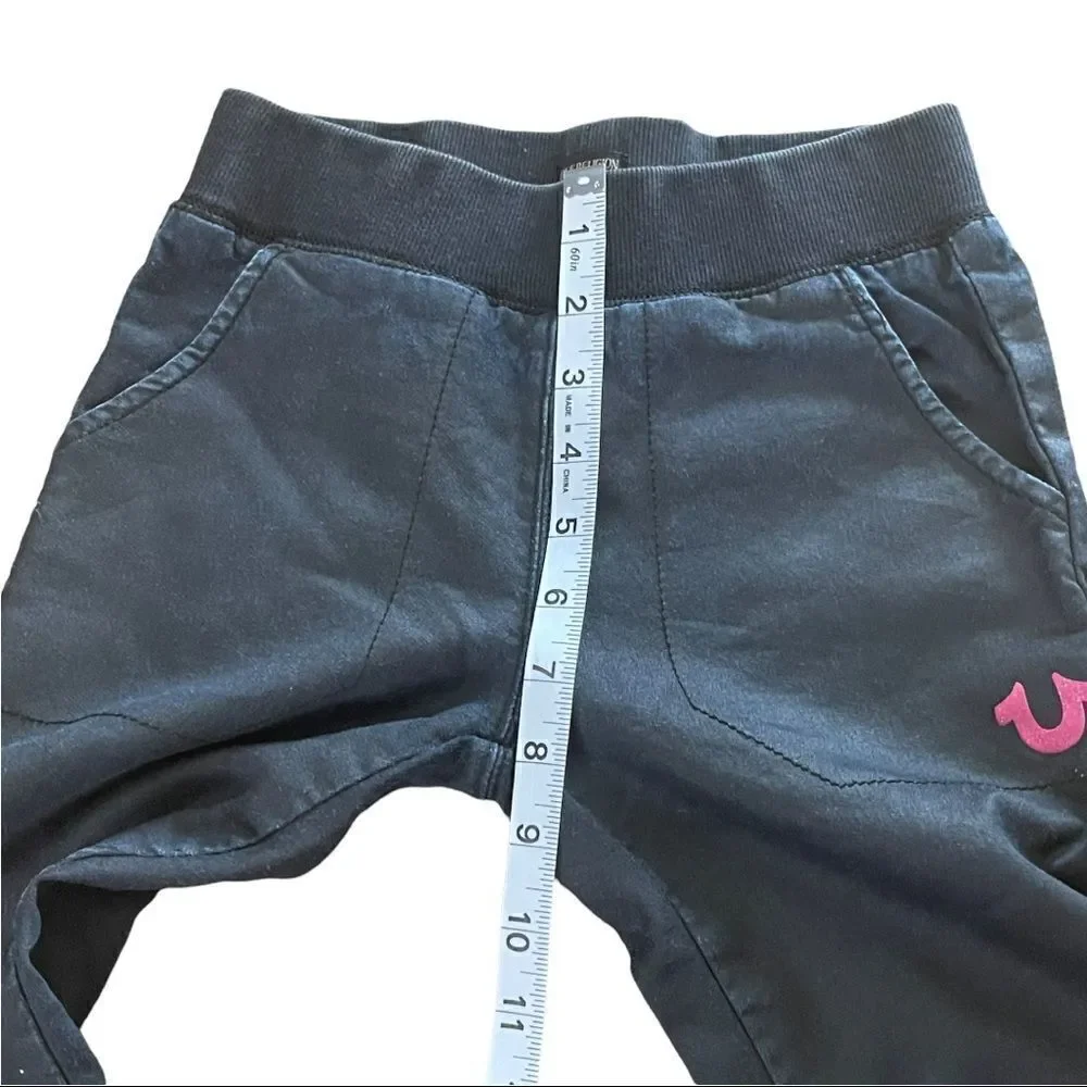 True Religion Logo Jogger’s Size 6X